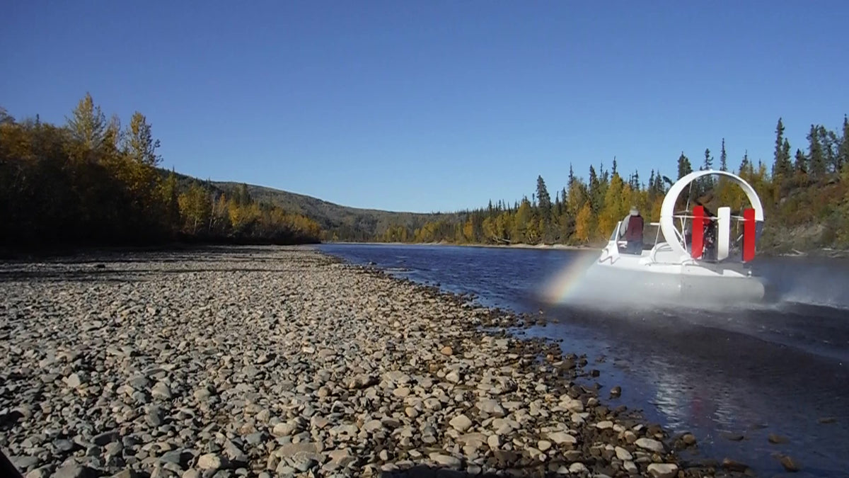 Geoduck Hovercraft , 4 to 5 passenger, 8 ft x 16 - 18 ft hull