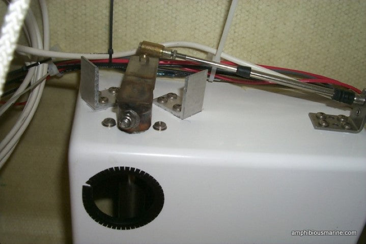 Marine control cables, stainless