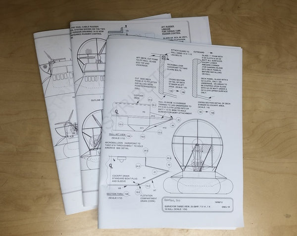 Sevtec DIY hovercraft Plansets and Manuals – Page 2 – Amphibious Marine ...