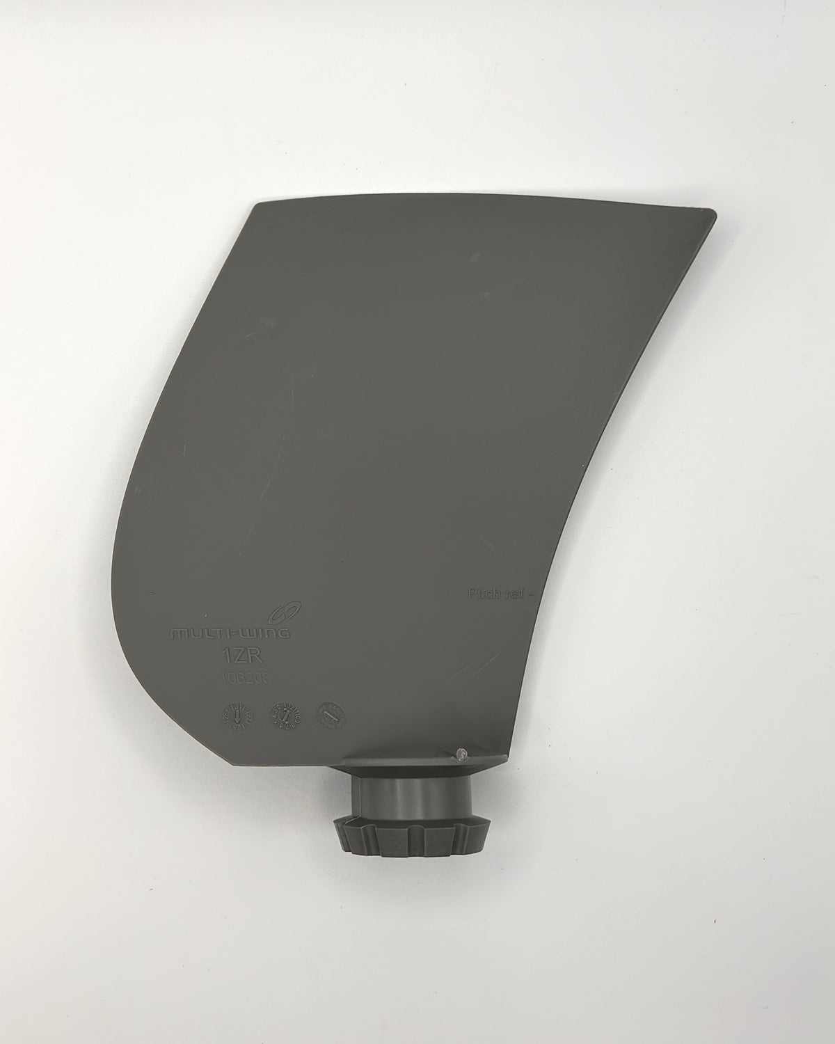 Multiwing 1ZR right-hand fan blade, uncut, gray PAG