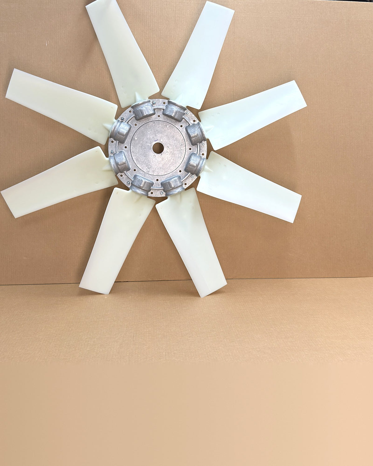 Example application: complete 48 inch 8-blade fan built with Multiwing 5WL blades