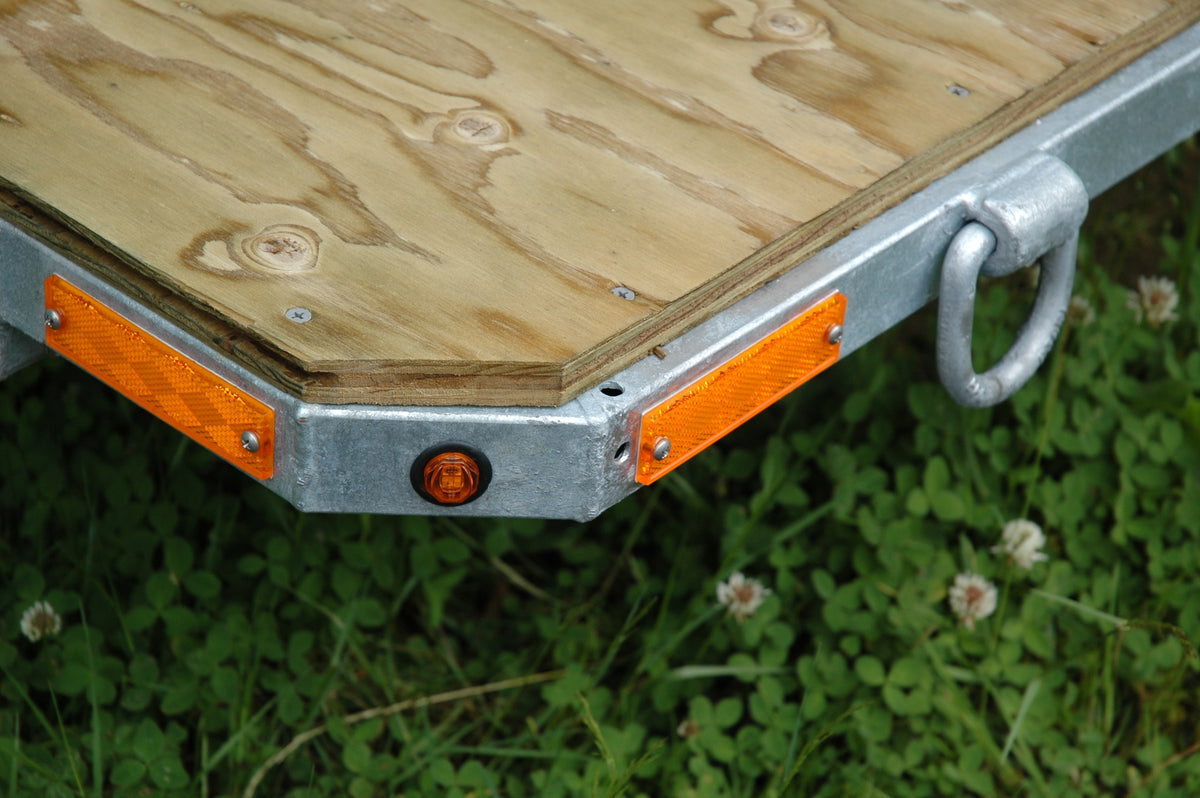 Fly on off hovercraft Trailer Plans - 14 ft by 7 ft