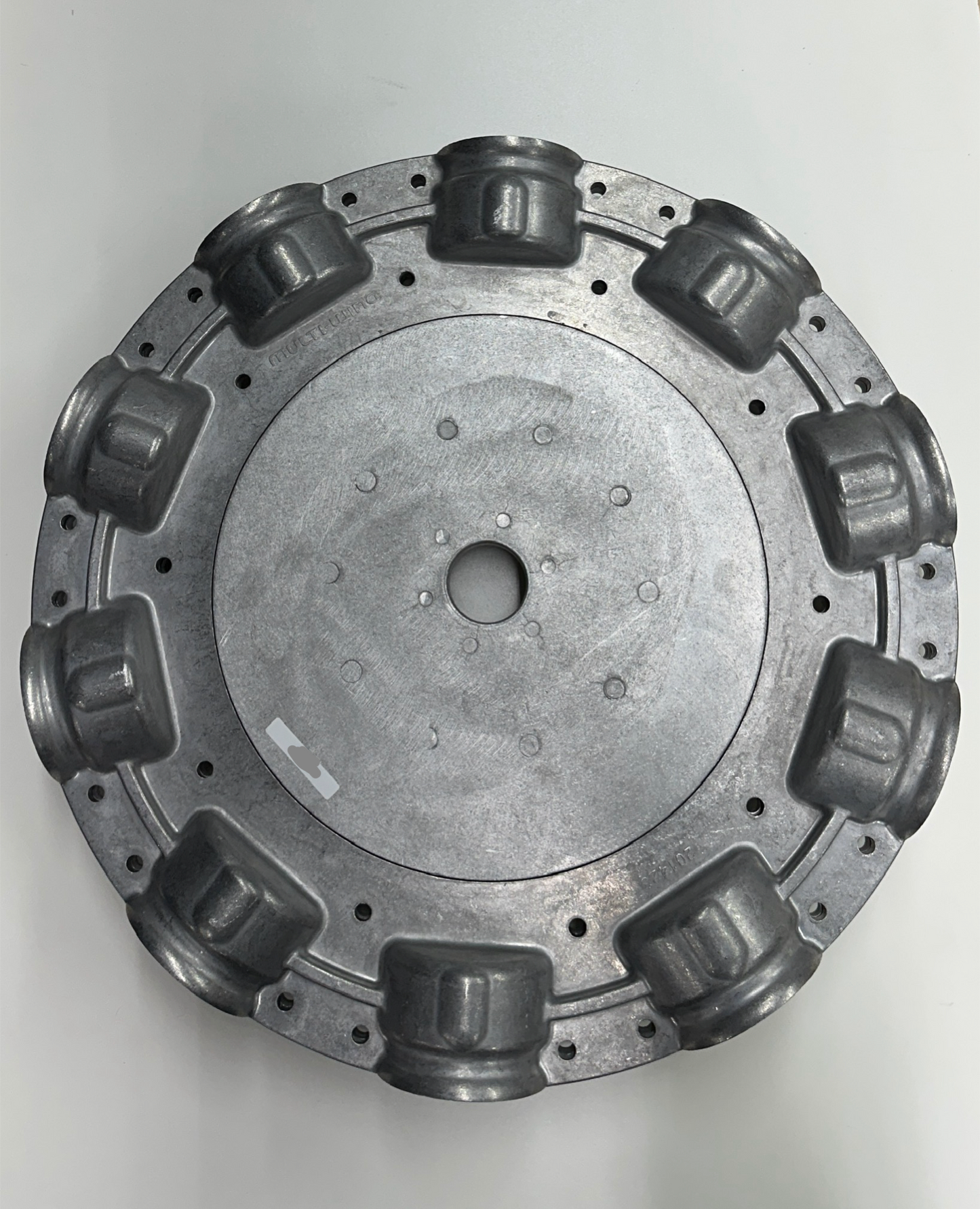 10-Blade Multiwing W Hub and Retaining Flange, Aluminum, photo 3