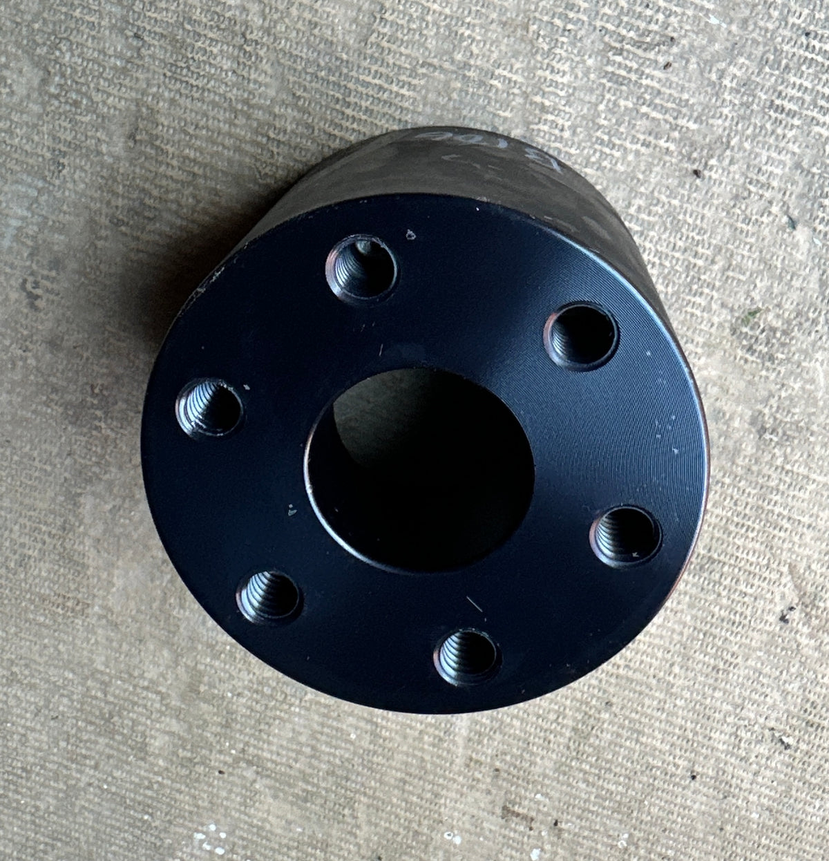 Fan mount, 2.45" BCD x6 3/8-16 bolts