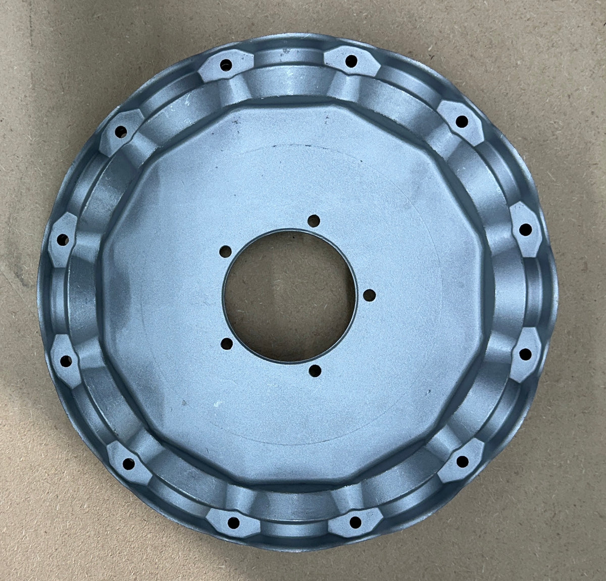 12-blade Z hub plate set for P1 center boss, 5-bolt