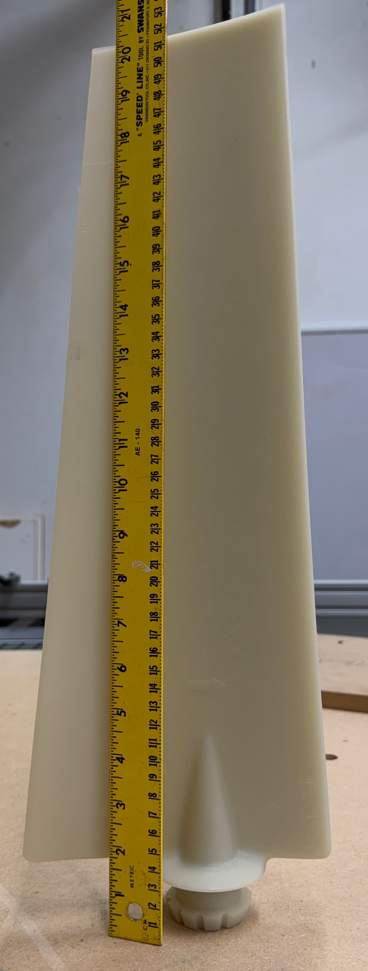 Wing Fan P6ZR Fan Blade, Uncut, PAG, with Pitch Pin
