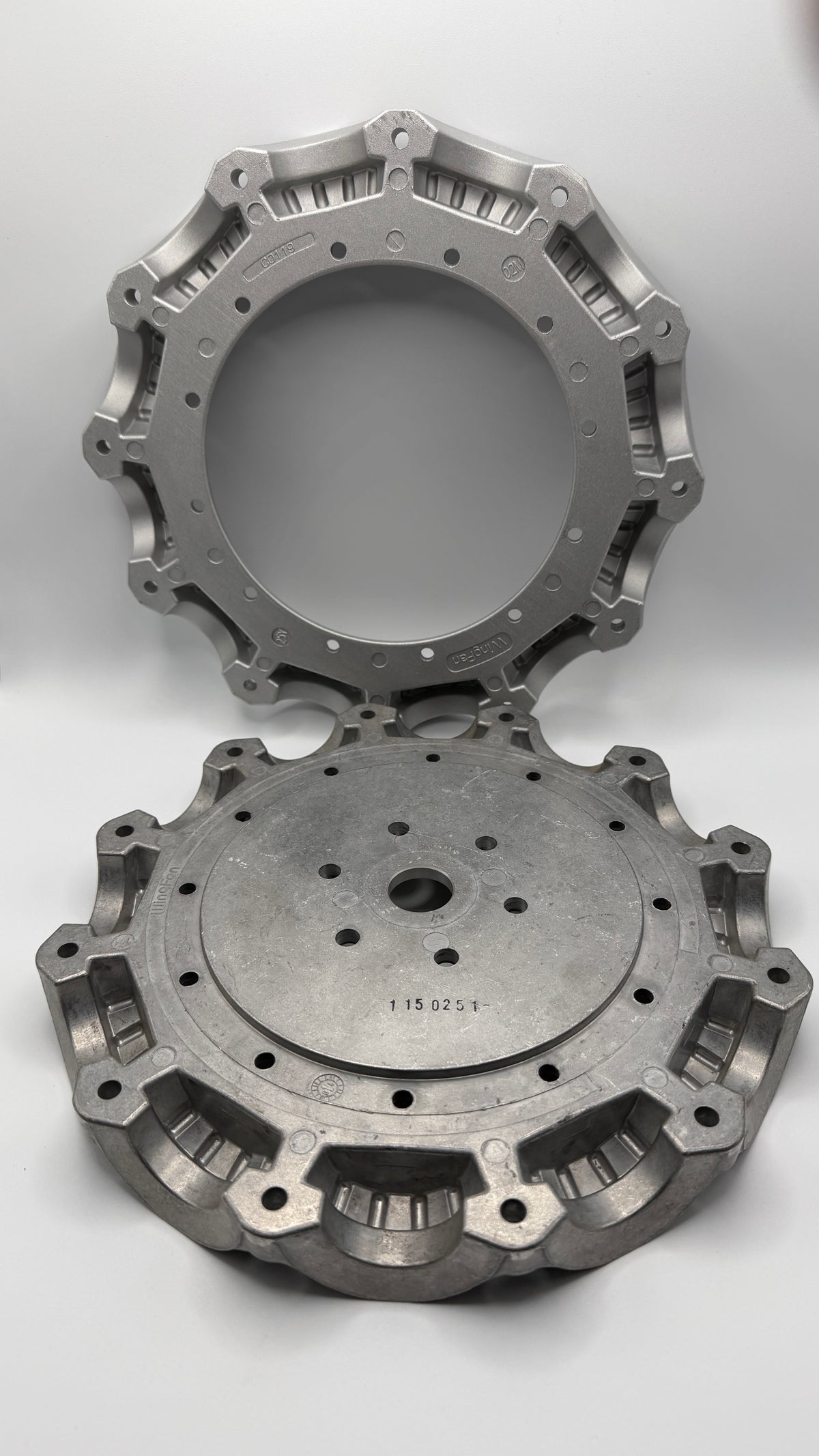 12-Blade Wing Fan Z Hub Set, Flange Mount, Rotax Pattern, photo 2