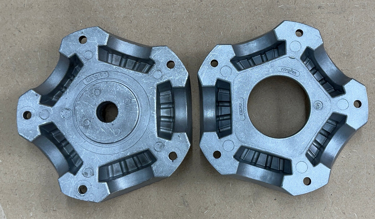 5-Blade Wing Fan Hub Set, Flange Type, photo 2