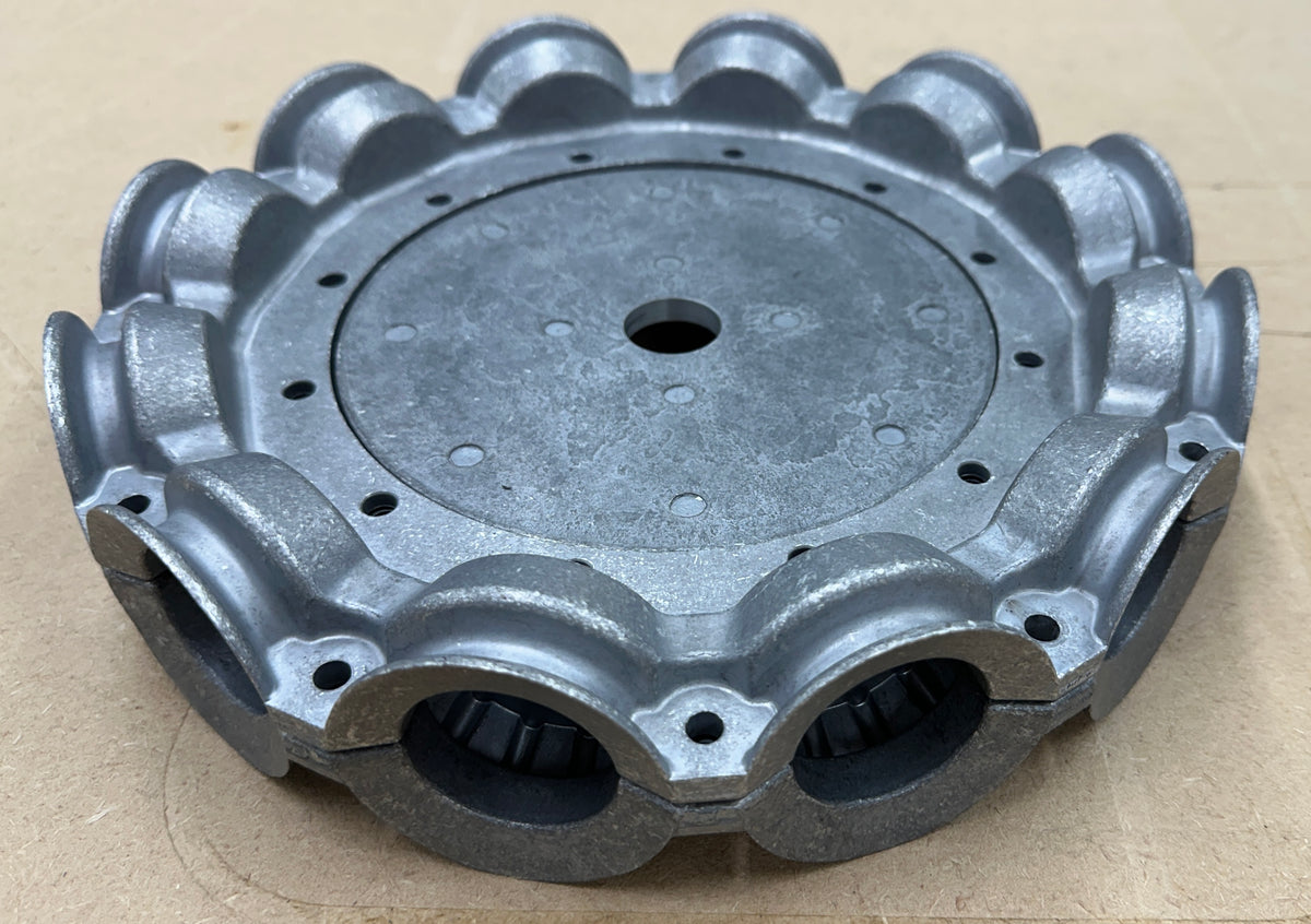 12-blade Z hub set, flange mount