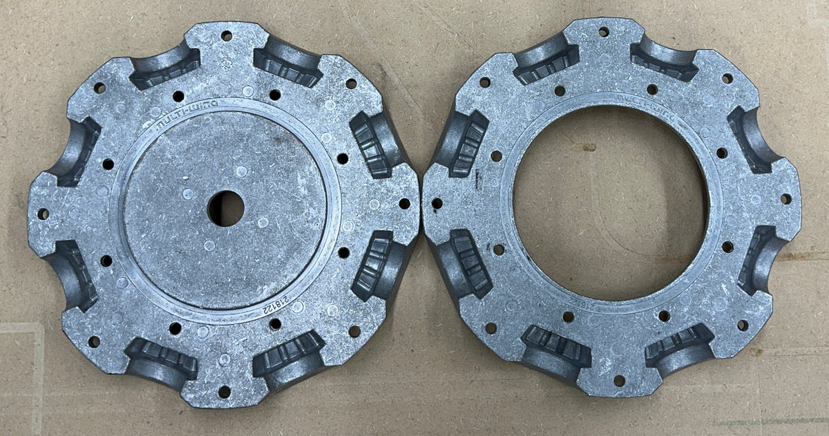8-Blade Multiwing Z Hub Set, Flange Mount, photo 2