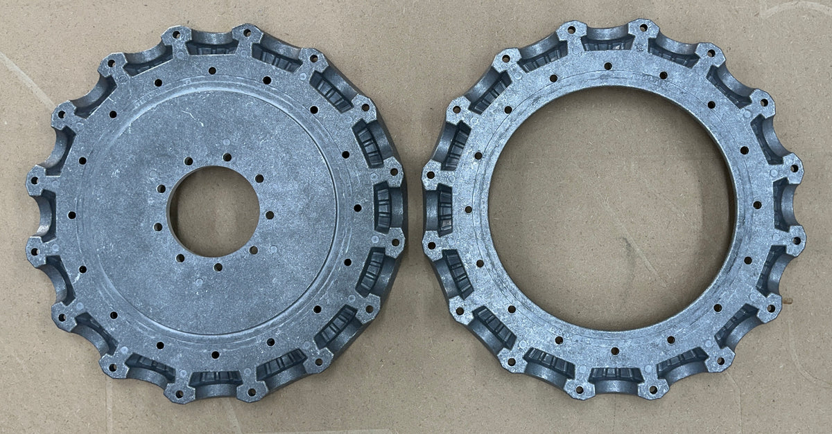 16-Blade Multiwing Z Hub Set, P1 Center Boss, 9-Bolt HD
