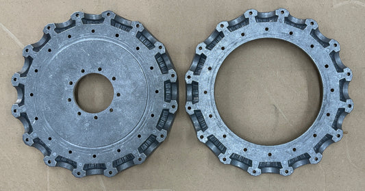 16-Blade Multiwing Z Hub Set, P1 Center Boss, 9-Bolt HD