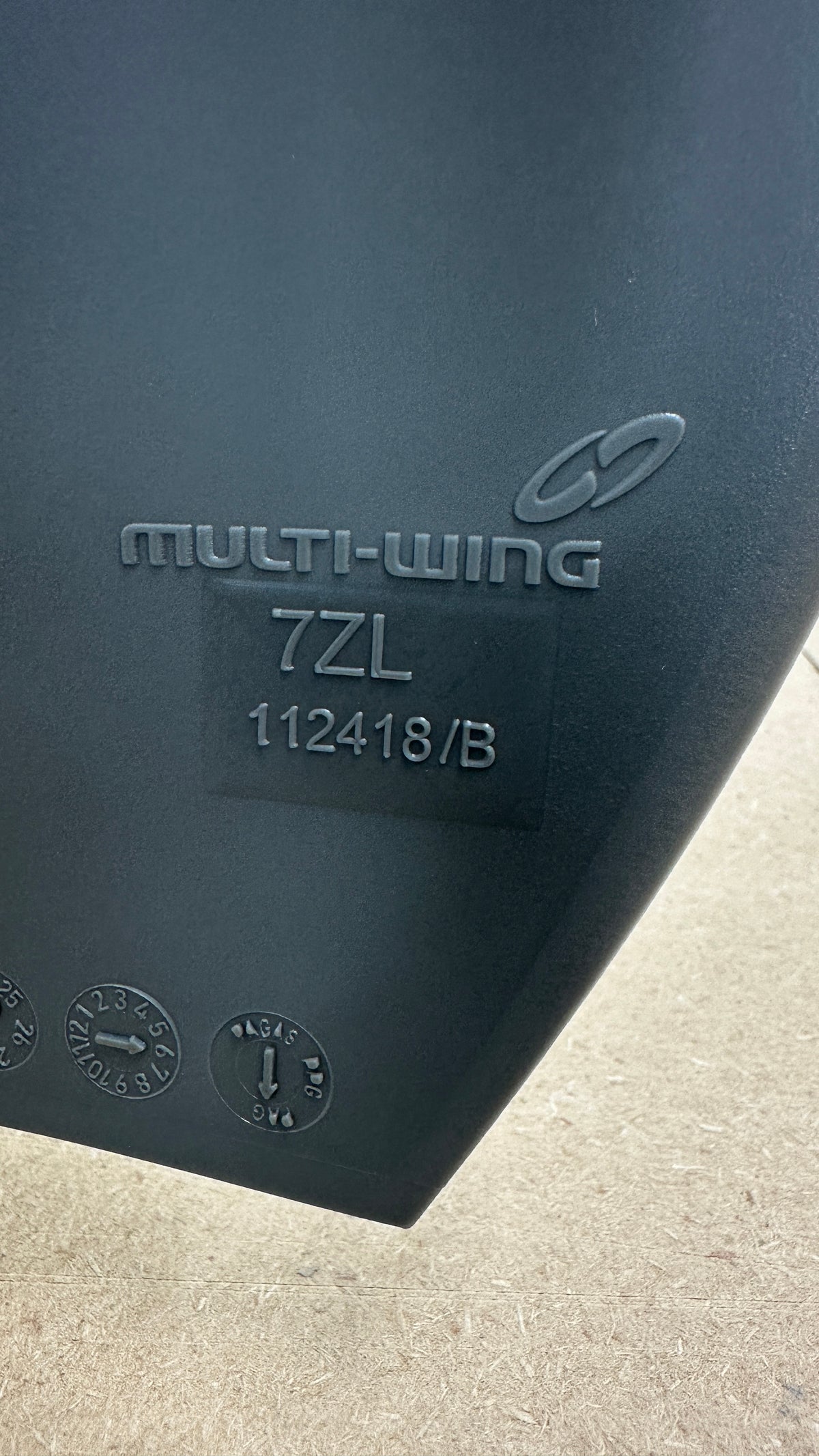 Multiwing 7ZL Fan Blade, Uncut, PAG