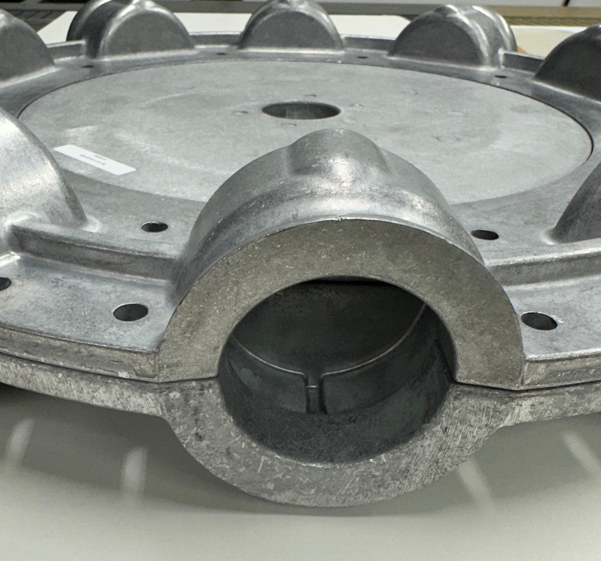 10-Blade Multiwing W Hub and Retaining Flange, Aluminum, photo 4