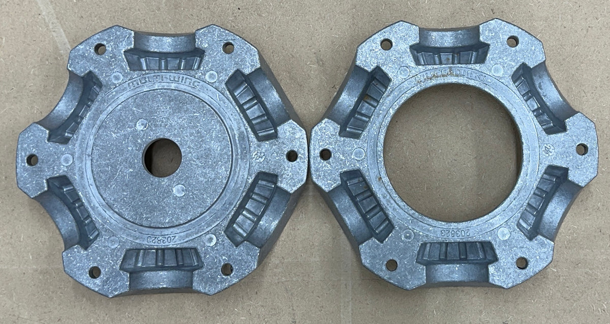 6-blade Z hub set, flange type