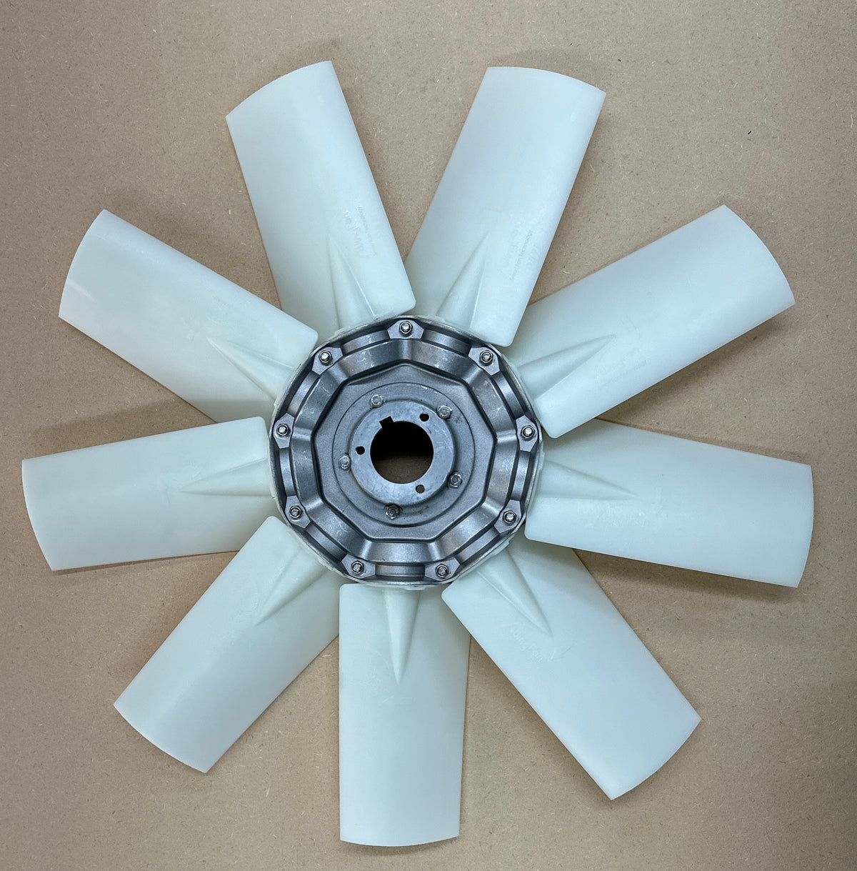 Wing Fan 24 inch P4ZL 9-Blade Fan, P1 Center Boss, AS Mount