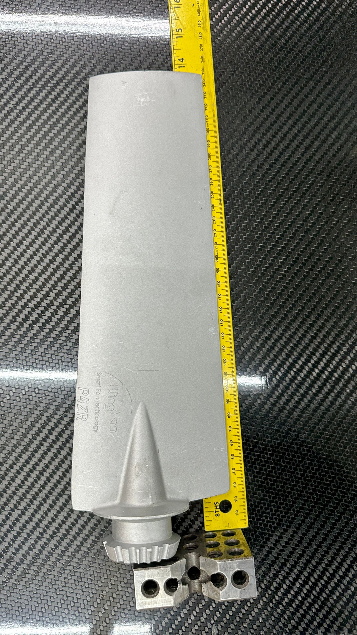 Wing Fan P4ZR cast aluminum fan blade, uncut