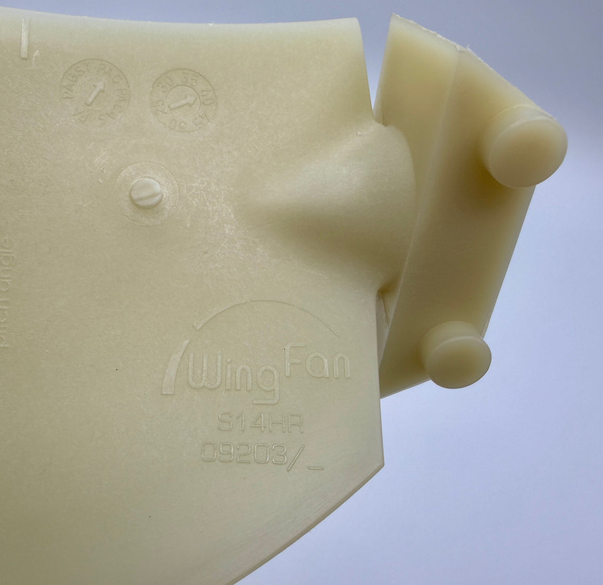 Wing Fan S14HR Fan Blade, 40°, Uncut, PAG, photo 3