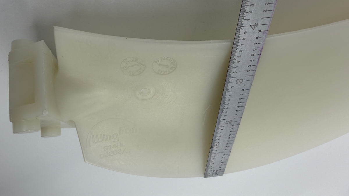 Wing Fan S14HL Fan Blade, 40°, Uncut, PAG