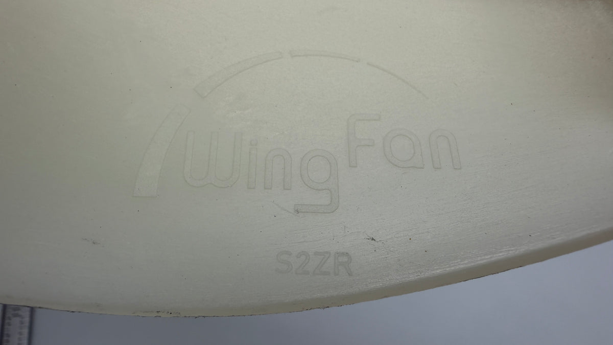 Wing Fan S2ZR Fan Blade, 45°, Uncut, with Pitch Pin