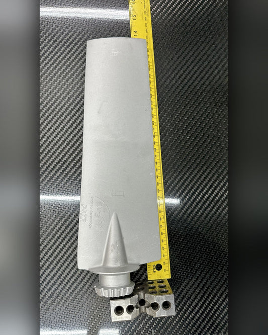 Wing Fan P4ZL aluminum fan blade, uncut, with pitch pin (P4ZR shown)