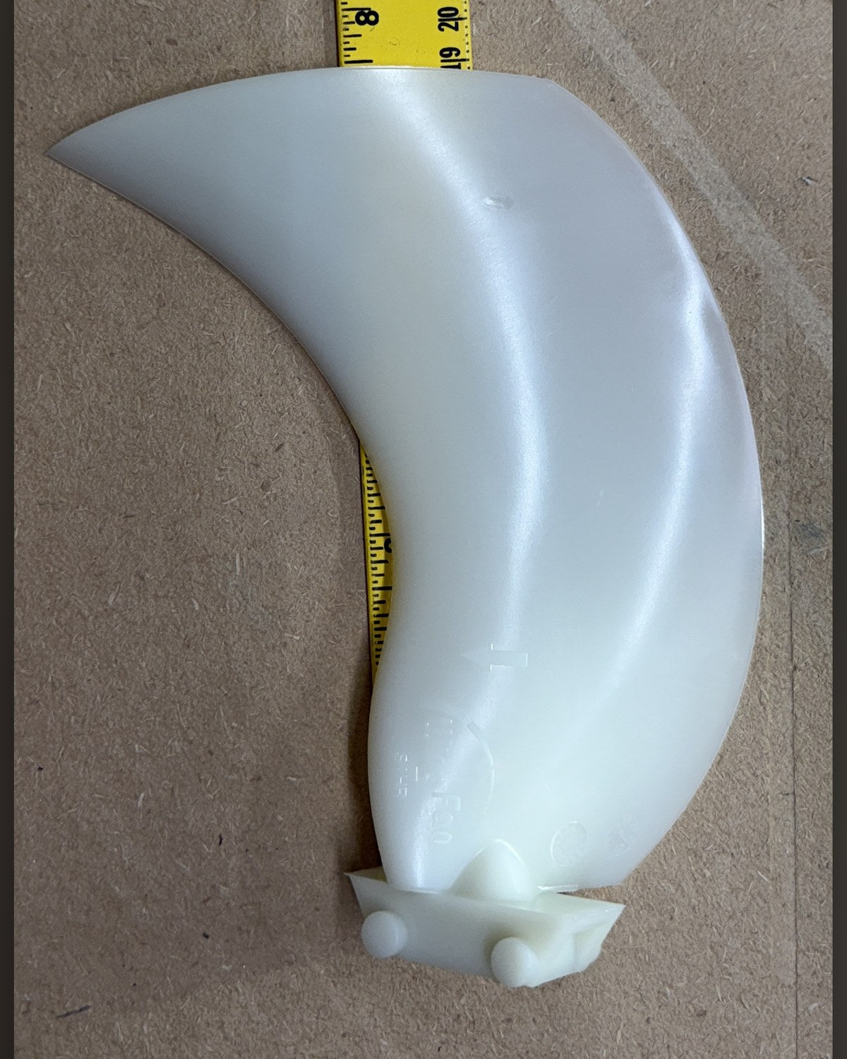 Wing Fan S1HR 45 degree fan blade, uncut