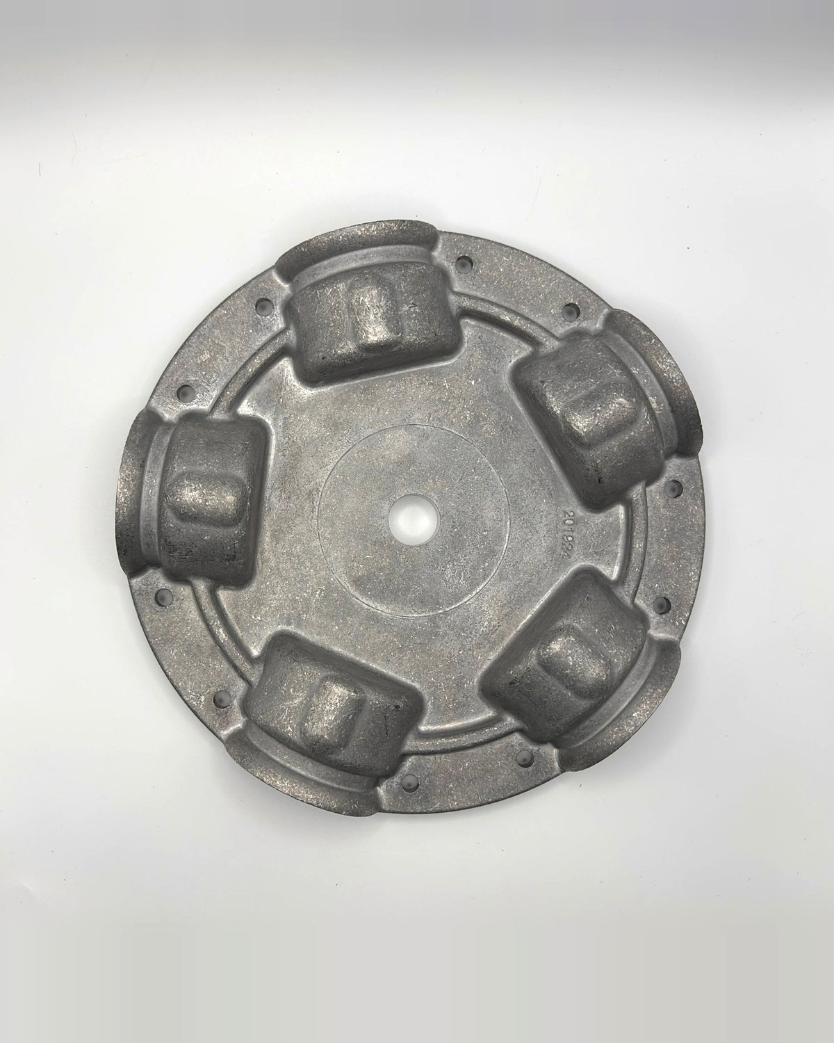 5-blade Multiwing W hub plate, blade sockets and 1 inch center bore