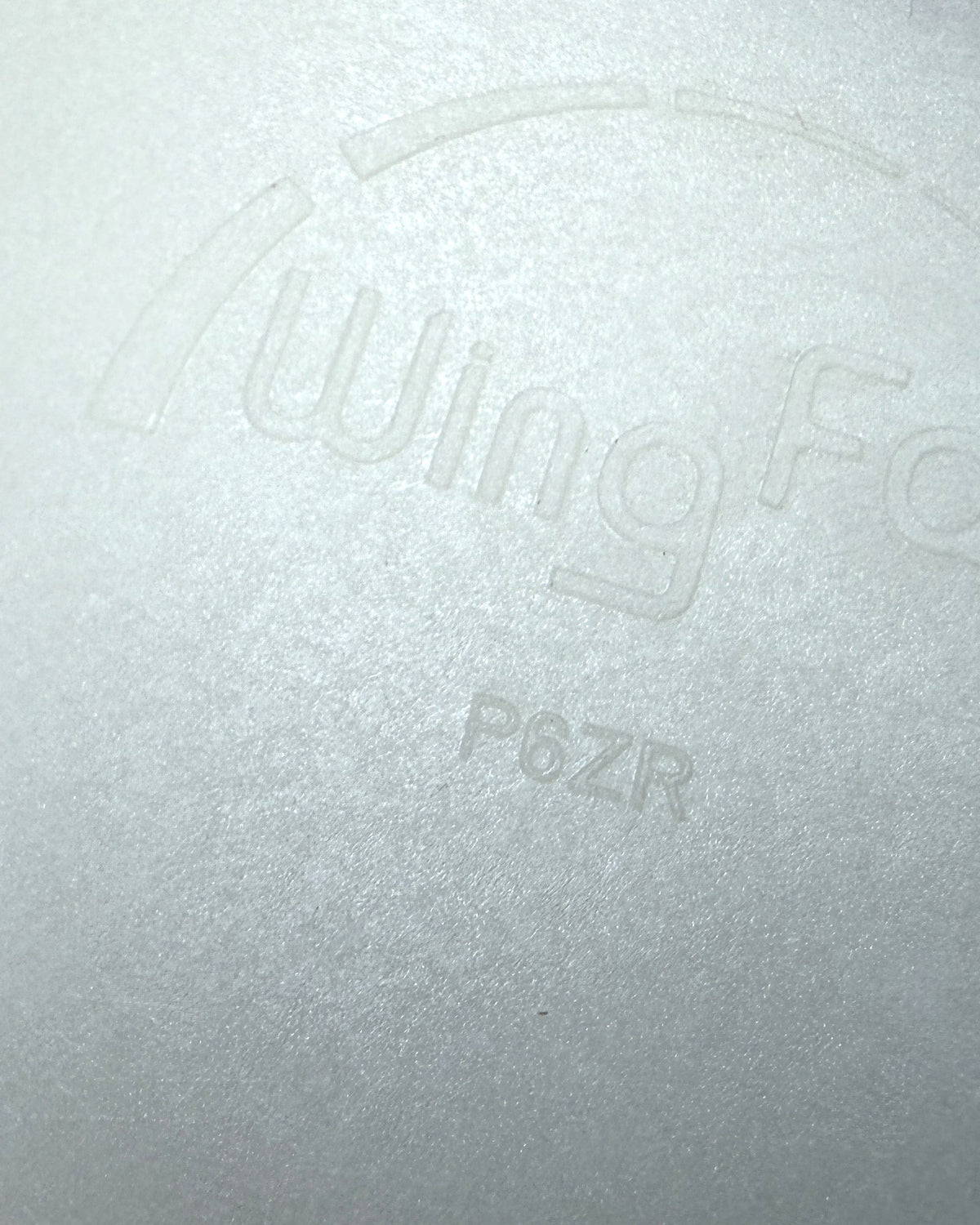 Wing Fan P6ZR fan blade stamp