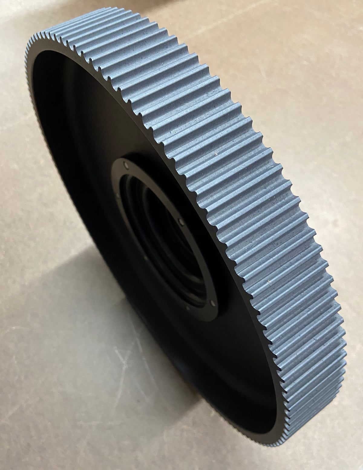 Ultra light hard coat anodized timing pulleys