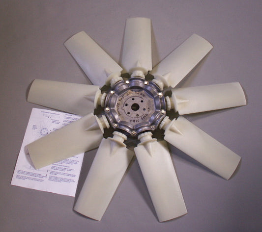 Multiwing 4Z Fan, Custom Diameter, 6 or 9 Blades, Adjustable Pitch