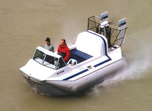 Prospector Hovercraft, 4 to 7 passenger, 8 ft x 16 - 18 ft hull
