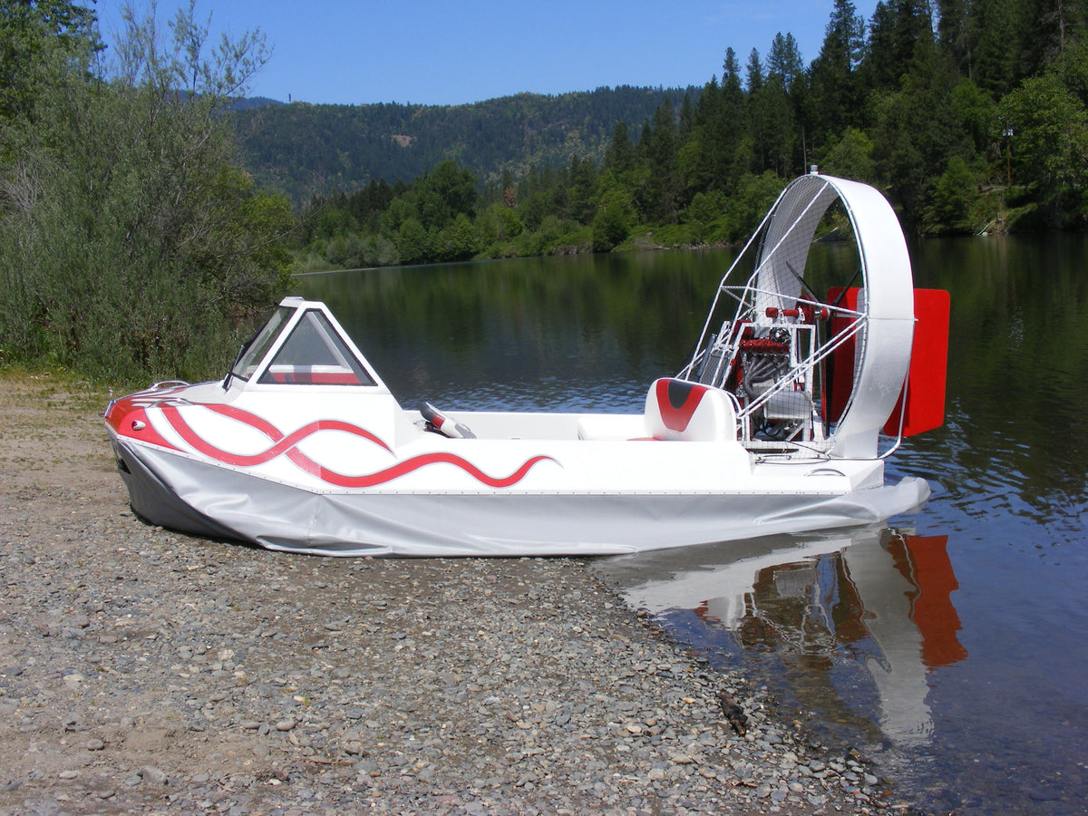 Geoduck Hovercraft , 4 to 5 passenger, 8 ft x 16 - 18 ft hull