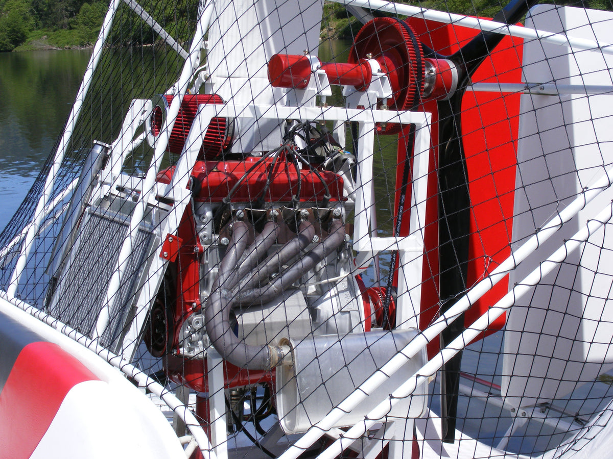 Geoduck Hovercraft , 4 to 5 passenger, 8 ft x 16 - 18 ft hull