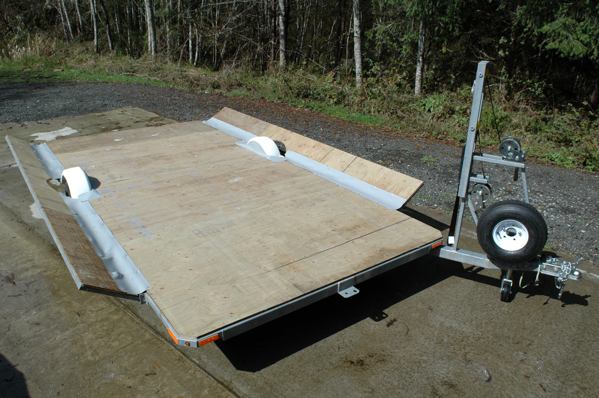 Fly on off Hovercraft Trailer Plans - 15 ft by 7 .5 ft
