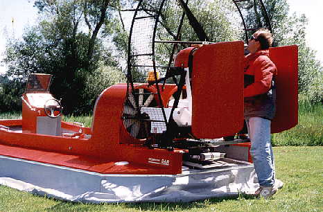 Prospector Hovercraft, 4 to 7 passenger, 8 ft x 16 - 18 ft hull