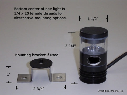 Certified Hovercraft Yellow Flashing Light, LED