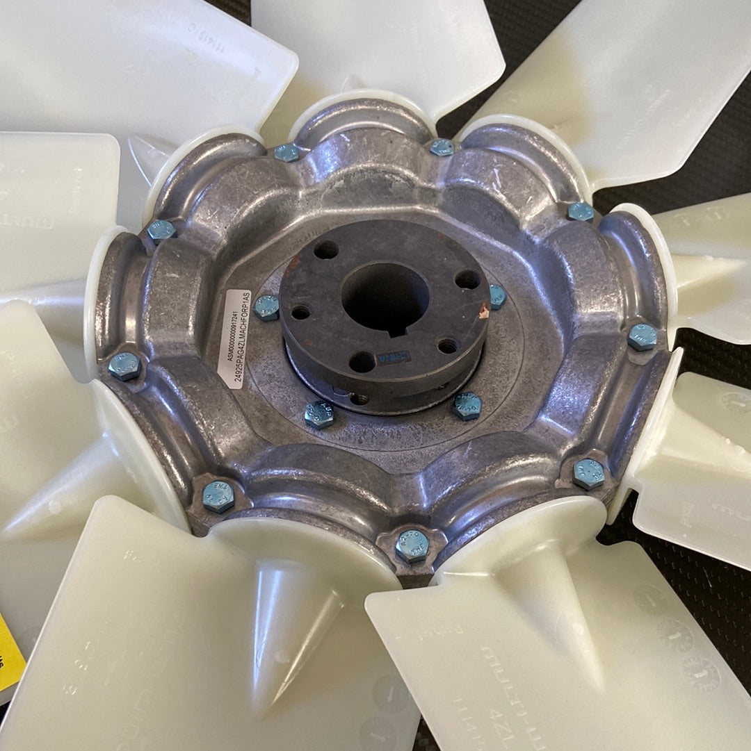 9-blade fan with P1 uniboss center boss, AS style