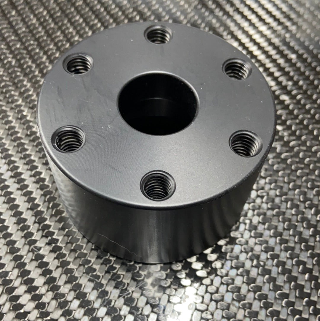 Fan mount, 2.45" BCD x6 3/8-16 bolts