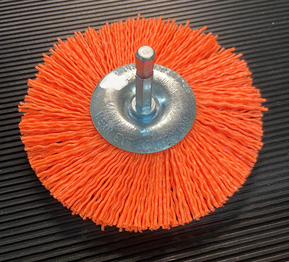 4" nylon abrasion wheel