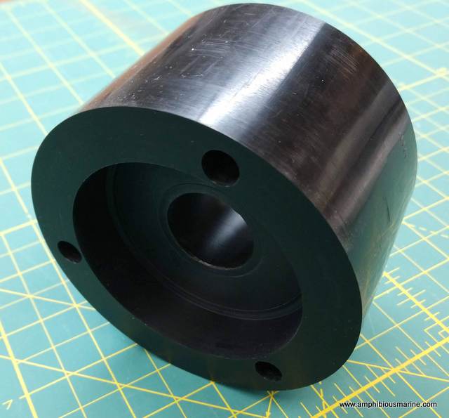 Propeller spacer, Delrin.
